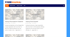 Desktop Screenshot of freemania.it
