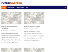 Tablet Screenshot of freemania.it